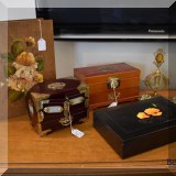 J23. Jewelry boxes.